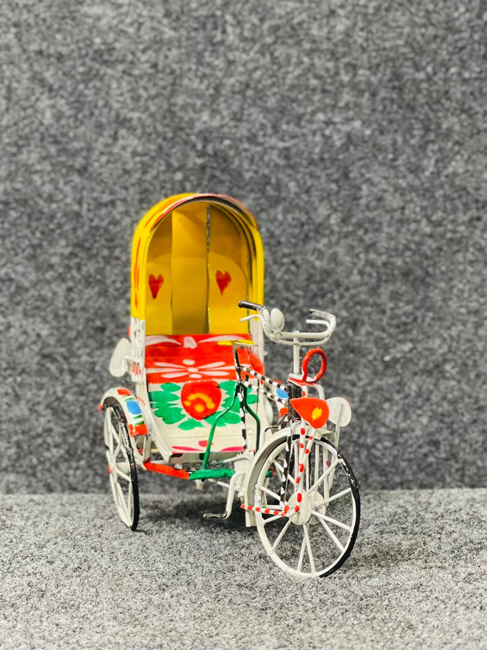 Rickshaw With Unique Box